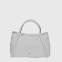 ABRO WILLOW Shopper kleine Lederhandtasche in Dalia Farbe, elegante Schultertasche mit Reißverschluss und verstellbarem Riemen