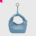 Les Visionnaires Greta Nano Silky Taschenanhaenger blau Frontansicht