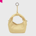 Les Visionnaires Greta Nano Silky Taschenanhaenger gelb Frontansicht