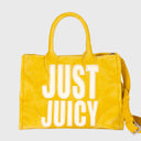 IRIS PATCH VELVET Shopper mittel