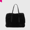 ABRO NOELLE Handtasche Leder Eco Fur