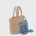 NORA STRAW Shopper klein