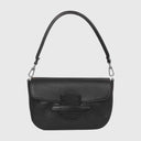 ABRO CAMILLA Schultertasche aus italienischem Rindleder mit Magnetverschluss und verstellbarem Schulterriemen