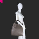 ABRO ESSENTIAL Shopper groß Leder Agave