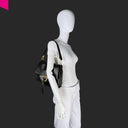ABRO TEMI Schultertasche mittel Leder Rosa