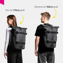 OAK25 LUMOSENSE Rolltop-Rucksack