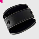 Innenansicht der Cromia Perla 2009 kleinen Umhängetasche mit zwei separaten Reißverschlussfächern