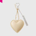 Herz Taschenanhänger Heart Charm Cozy von Les Visionnaires mit Karabiner
 butter yellow