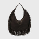 ABRO NANA Beuteltasche klein Leder Suede