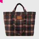 REPLAY STREET FLOW TARTAN Shopper