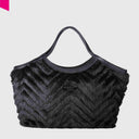 REPLAY Kunstfell-Shopper 40cm