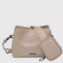 CHIC & SHINE Handtasche klein mit Geldbeutel