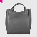 ABRO ESSENTIAL Shopper groß Leder Agave