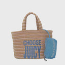NORA STRAW Shopper klein