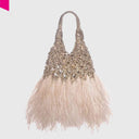 HIBOURAMA VANNIFIQUE MINI PLUMES Handtasche