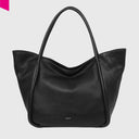 ABRO WILLOW Shopper gross Leder Agave black-nickel