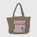 NORA STRAW Shopper groß