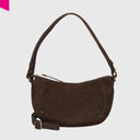 BURKELY SIERRA Schultertasche Wildleder klein