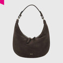 ABRO NANA Beuteltasche klein Leder Suede