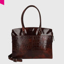 BURKELY COOL COLBIE Laptoptasche 15.6'' Leder 3D Croco-Druck