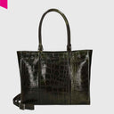 BURKELY COOL COLBIE Laptoptasche 13.3'' Leder 3D Croco-Druck