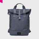 CITY Bikepack Rucksack Blau Frontansicht
