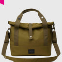 CITY Bike Satchel Schultertasche oliv Vorderansicht
