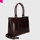 BURKELY COOL COLBIE Laptoptasche 13.3'' Leder 3D Croco-Druck