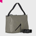 Cromia Alyson Leder-Schultertasche mit abnehmbarem Riemen in Beutel-Form
