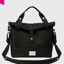 CITY Bike Satchel Schultertasche schwarz Vorderansicht
