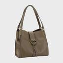 TEMI Shopper Leder Agave