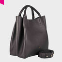 ABRO ESSENTIAL Shopper groß Leder Agave