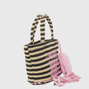 NORA STRAW Shopper klein