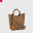 ABRO ESSENTIAL Shopper klein Leder Suede