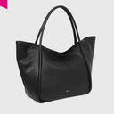 ABRO WILLOW Shopper gross Leder Agave black-nickel