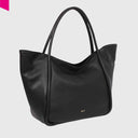 ABRO WILLOW Shopper gross Leder Agave black-gold