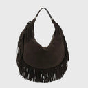 ABRO NANA Beuteltasche klein Leder Suede