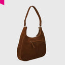 BURKELY SIERRA Schultertasche Wildleder