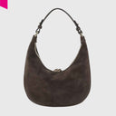 ABRO NANA Beuteltasche klein Leder Suede