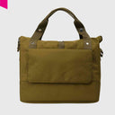 CITY Bike Satchel Fahrradtasche oliv Rueckseite
