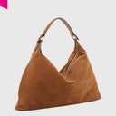 ABRO ALL IN ONE BIG Beuteltasche gross Leder Suede