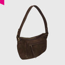 BURKELY SIERRA Schultertasche Wildleder klein
