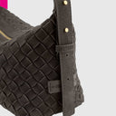 LES VISIONNAIRES MARIE BAGUETTE WEAVE COZY Schultertasche