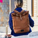 CITY Bikepack als Rucksack im Alltag getragen