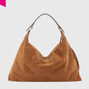ABRO ALL IN ONE BIG Beuteltasche gross Leder Suede