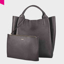 ABRO ESSENTIAL Shopper groß Leder Agave