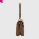 ABRO TWIST Schultertasche Leder Suede