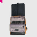 Urban Bikepack Toffee Innenansicht mit Laptopfach
