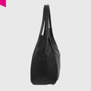 ABRO WILLOW Shopper gross Leder Agave black-nickel