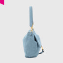 ABRO TEMI Schultertasche medium Leder Suede